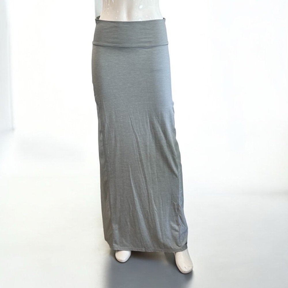 Avalanche Gray Maxi Skirt